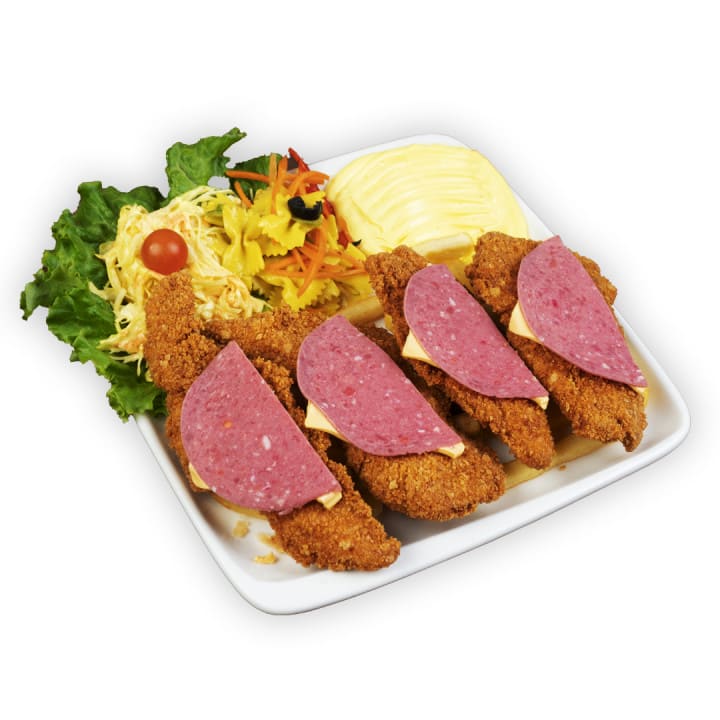 وجبة زنجر سبايسي 4 قطع