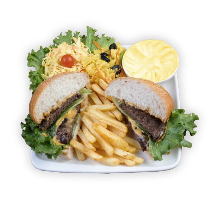 وجبة تشيز برغر لحمة