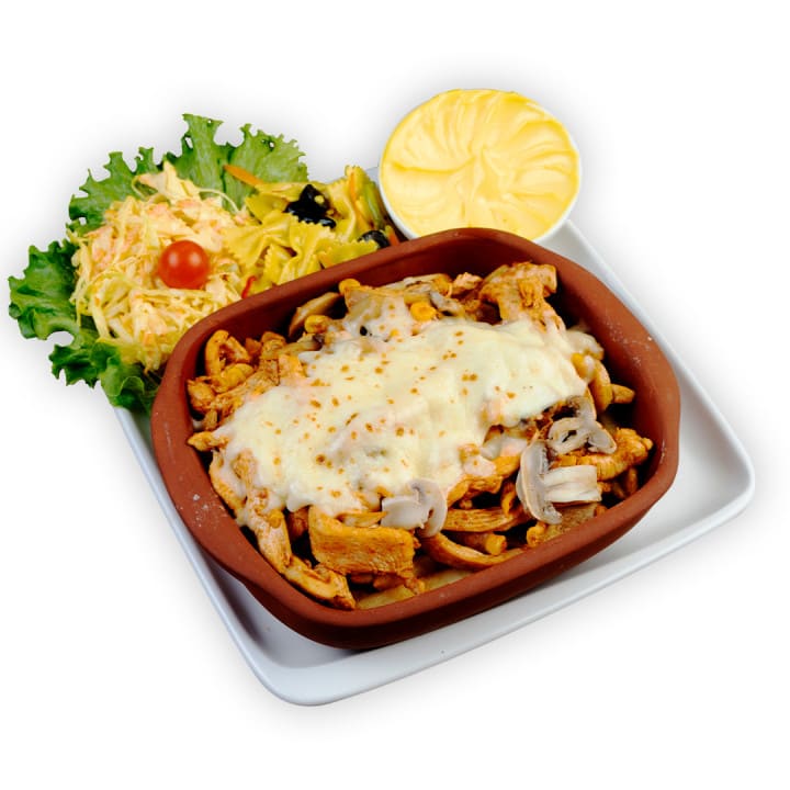 وجبة دجاج بالكريمة 