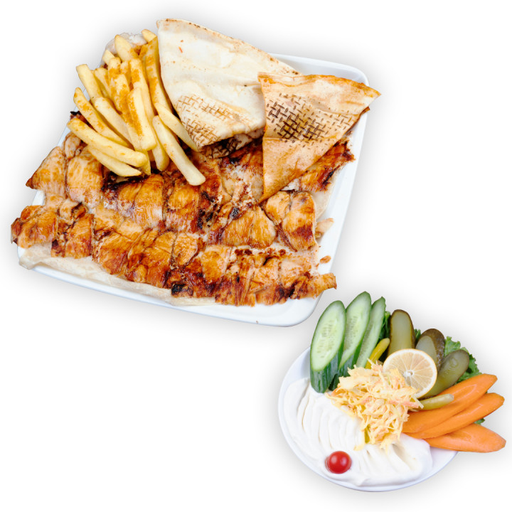 وجبة شاورما فرط