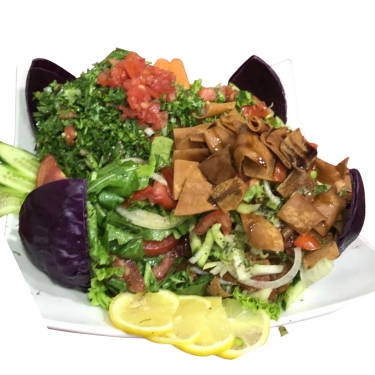 صحن سلطة مشكل كبير