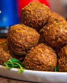 صحن فلافل عادي