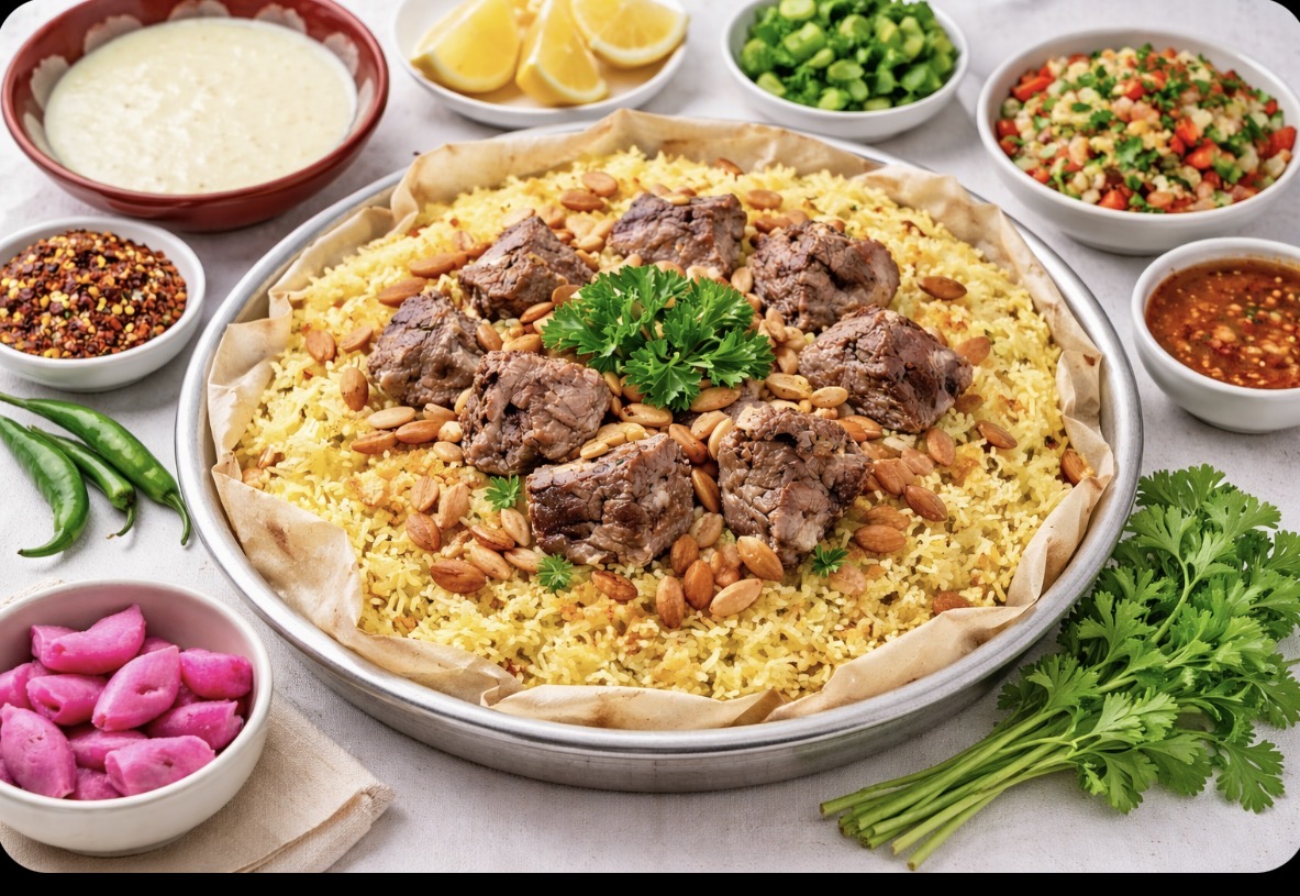 منسف أردني عائلي