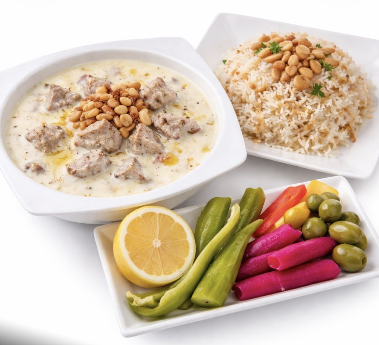 شاكرية و رز لحم